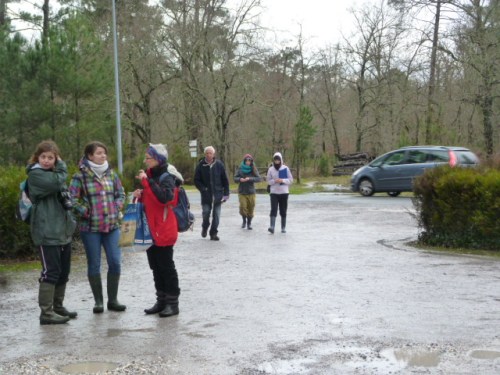 De retour sur le parking mais quand viendront les photos de la zone humide  ? 