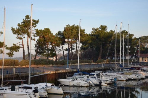 port du Bétey hiver 2016 Les sondages ont été réalisés de l'autre côté